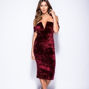 Bardot Midi Dress